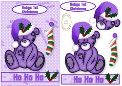 Babys First Christmas Bear