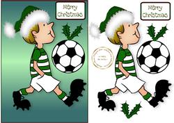 Green Footie Christmas