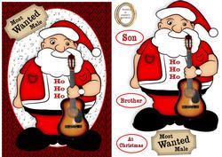 Most Wanted Male Santa