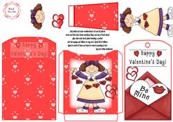 Valentine Pocket Tag Card
