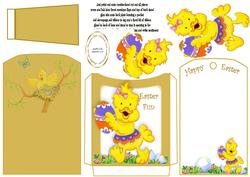 Easter Pocket Tag Card