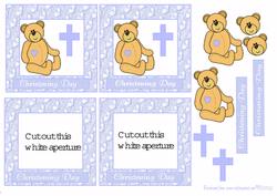 Baby Boy Christening Framers