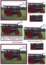 Wonderful Day Steam Engine Pyramid