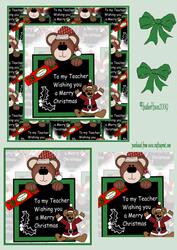 Christmas Teddy Teacher