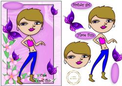 Chic Birthday Girl