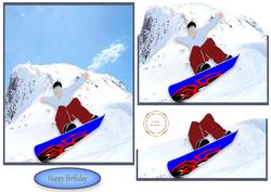 Snowboarding Birthday