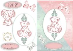Minty Pink Bear