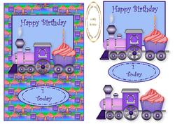 Cupcake Train 1 Today