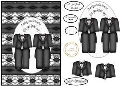 Civil Partners Wedding/anniversary Male