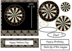 Darts Easel
