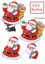 Santa Step by Step