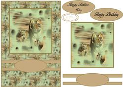 Green Tiger Fathers Day Other