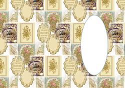 Vintage Collage Insert