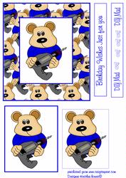 DIY Drill Teddy