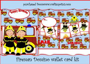 Firefolk Domino Card Wallet Kit