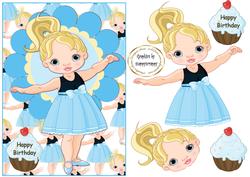 Blue Cupcake