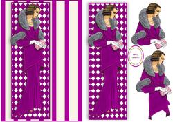 Cerise Vintage Lady