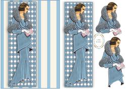Vintage Lady Blue