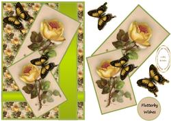 Yellow Vintage Rose