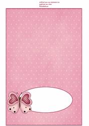 Quick Butterfly Card Blank Insert