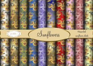Sunflower Backing Sheets