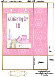 Christening Girl Gift Bag
