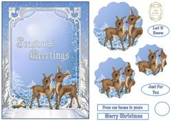 Deers at Christmas