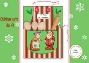 Clauses Christmas Apron Minikit