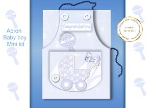 Baby Boy Apron Mini Kit