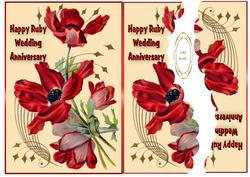 Ruby Wedding Vintage Poppy