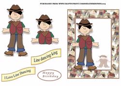 Male Line Dancer