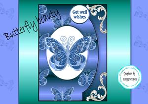 Butterfly Beauty Blue