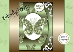 Butterfly Beauty Green