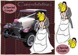 Modern Wedding Vintage Car