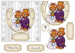 Horshoe Bears Wedding