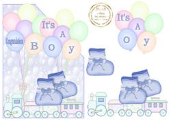 Baby Boy Over the Corner