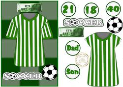 Footie Green White (celtic)