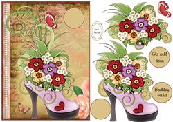 Floral Shoe
