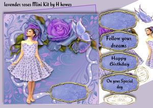 Lavender Rose Mini Kit