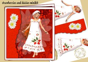 Strawberry and Daisy Mini Kit