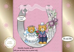 Cute Cats Horseshoe Keepsake