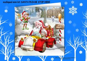 Santas Car Please Stop Here