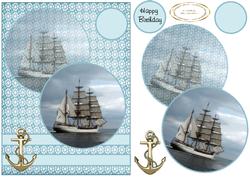 Clipper Ship Reflections