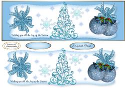 Blue Christmas Tree