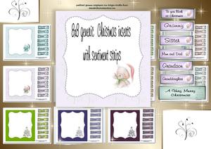 8x8 Generic Christmas Inserts