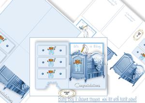 Baby Boy 3 Drawer Kit