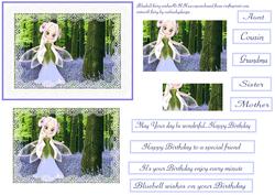 Bluebells and Lace Fairy