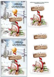 2 to a Page North Pole Bear