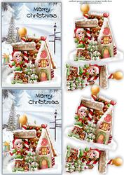 2 to a Page Gingerbread House