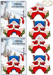 Santas Exhausted 2 to a Page